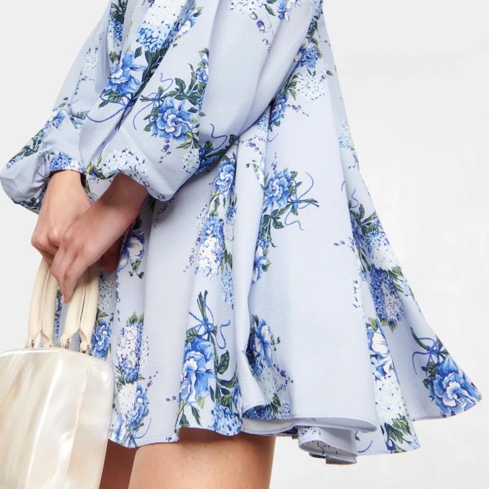 Emilia Wickstead Floral Mini Dress